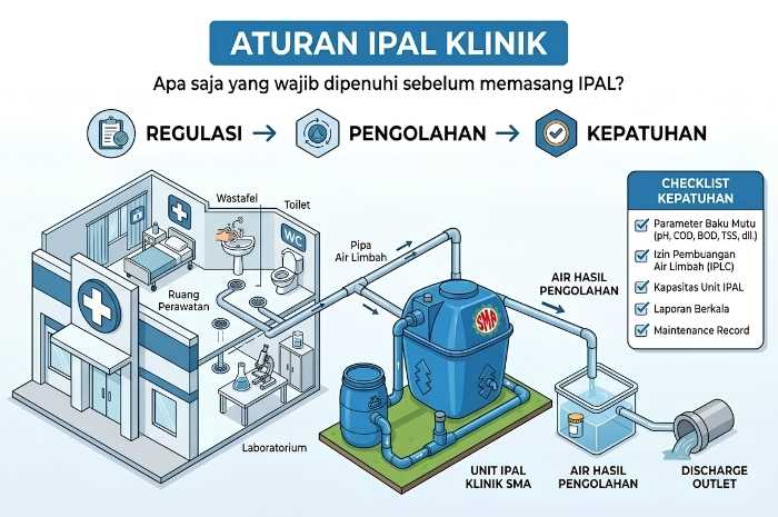 Aturan IPAL Klinik: Dari Regulasi ke Sistem Pengolahan