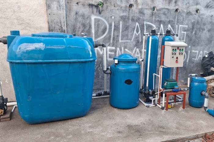Contoh IPAL Klinik Rawat Inap untuk mengolah air limbah dari fasilitas klinik