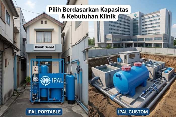 Mana yang harusnya dipilih antara IPAL Portable atau IPAL Custom