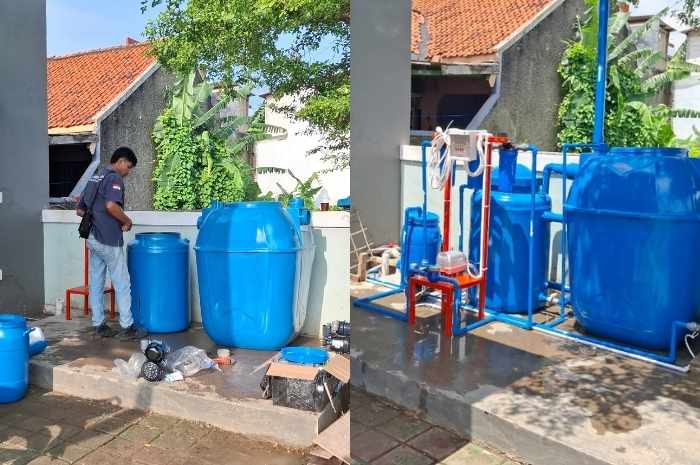 pemasangan IPAL Klinik untuk lahan terbatas